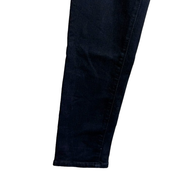 AG Adriano Goldschmied The Farrah Skinny High Rise Skinny Leg Black Jeans 28 - Picture 5 of 15